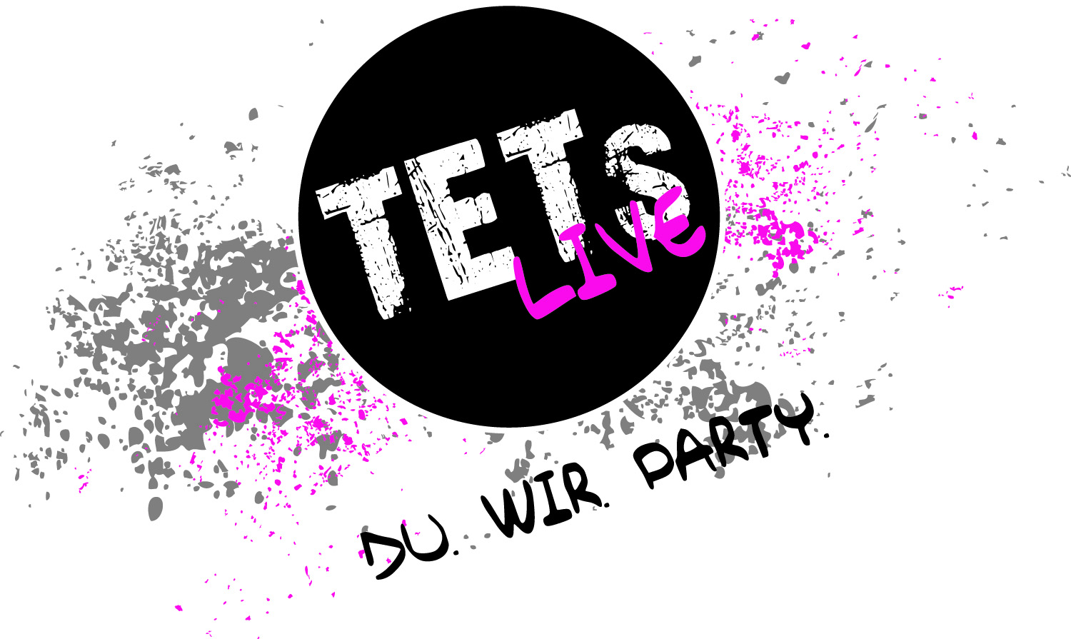 tets live logo black